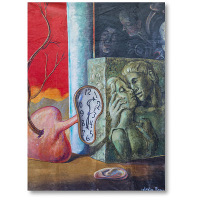 "The Listener" Blanket - Constantino Artwork inspired by the artistry of Anton Brzezinski